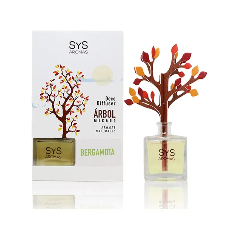 AMBIENT. DIFUSOR ARBOL SYS 90ml BERGAMOTA