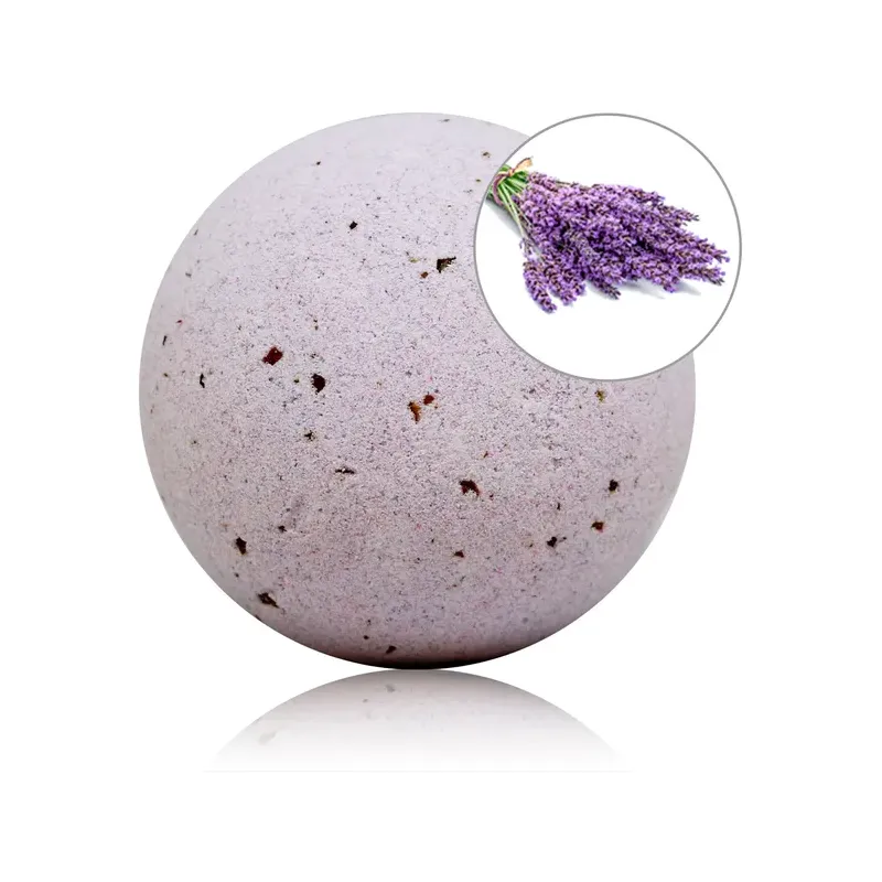 BOMBA BAÑO 140gr. LAVANDA CON PÉTALOS 140gr.