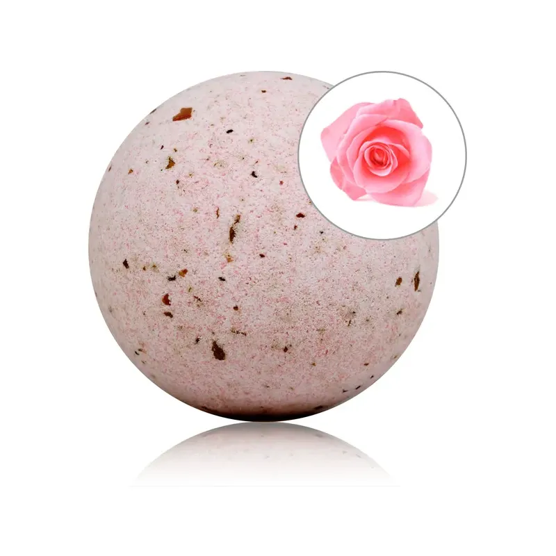 BOMBA BAÑO 140gr. ROSAS CON PÉTALOS 140gr.
