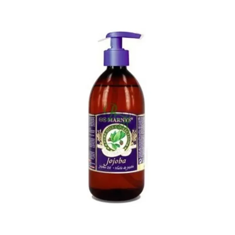 ACEITE DE JOJOBA 500ML. Botella PET con bomba dispensadora 500 ML