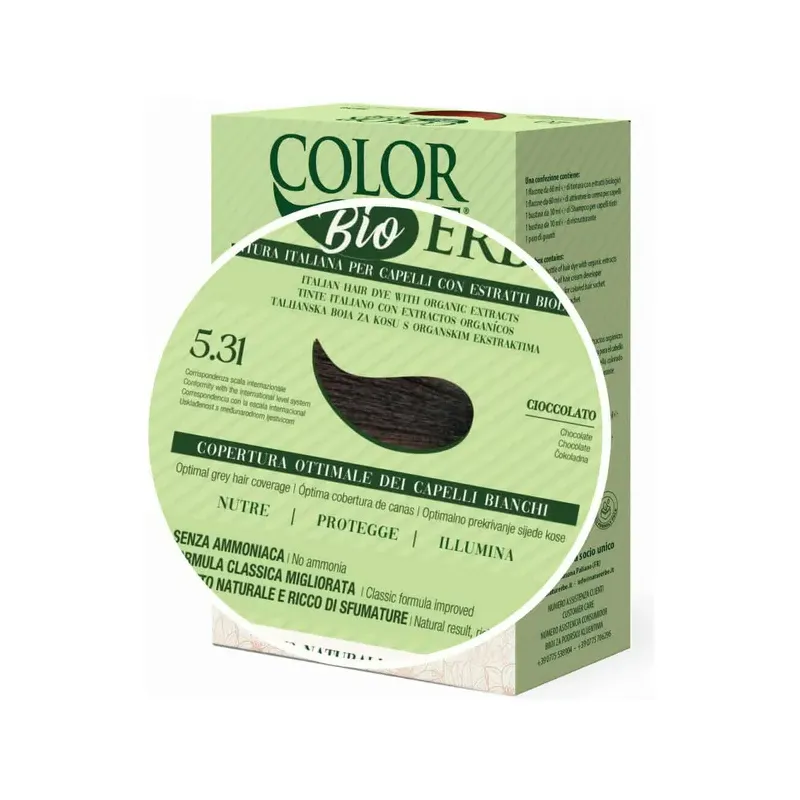 TINTE BIO CLASICO MEJORADO Nº 5.31 CHOCOLATE NATUR ERBE