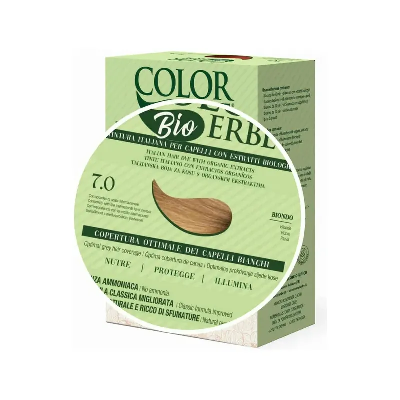 TINTE BIO CLASICO MEJORADO Nº 7.0 RUBIO NATUR ERBE