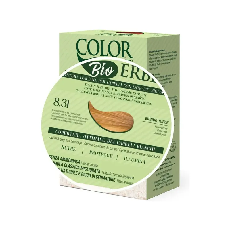 TINTE BIO CLASICO MEJORADO Nº 8.31 RUBIO MIEL NATUR ERBE