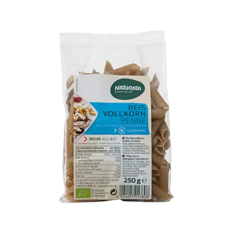 MACARRONES INT.ARROZ DEMT.250 GR. NATURATA