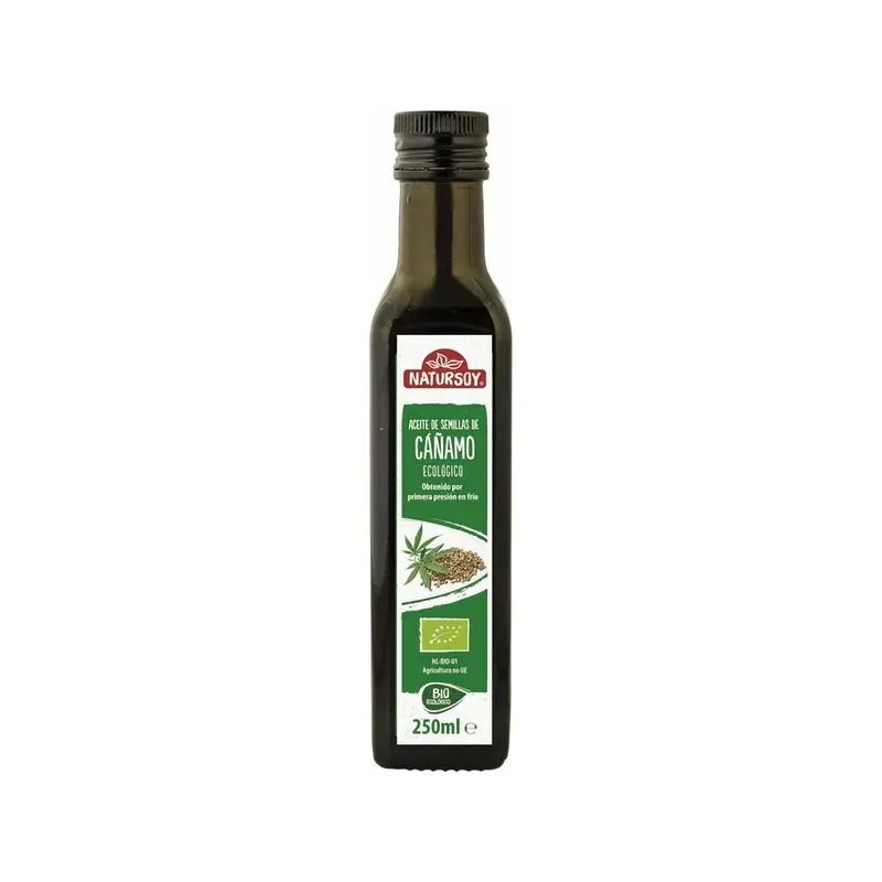 ACEITE SEMILLAS CAÑAMO ECO 250 ML.