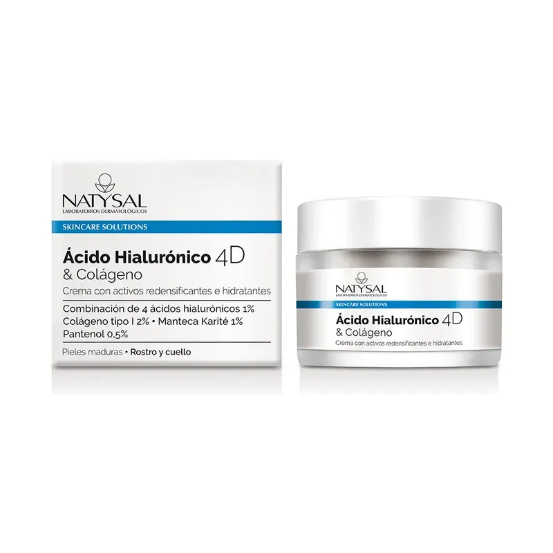 CREMA ÁCIDO HIALURÓ 4D & COLÁ 50ML