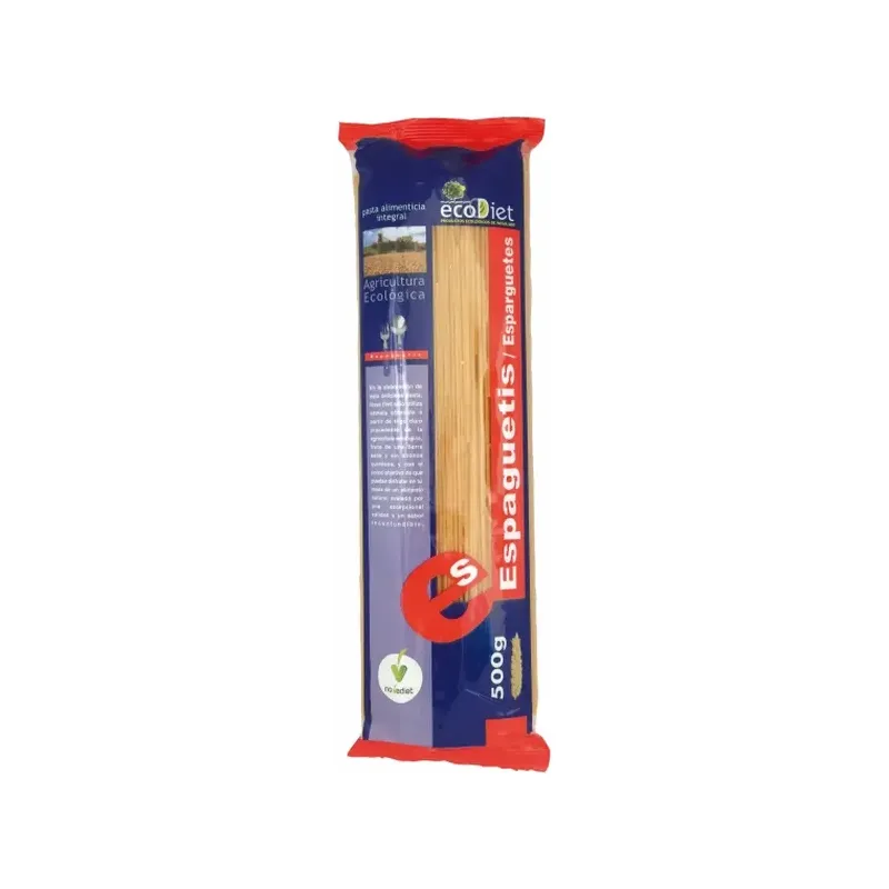 ESPAGUETI ECODIET Envase de 500 g.