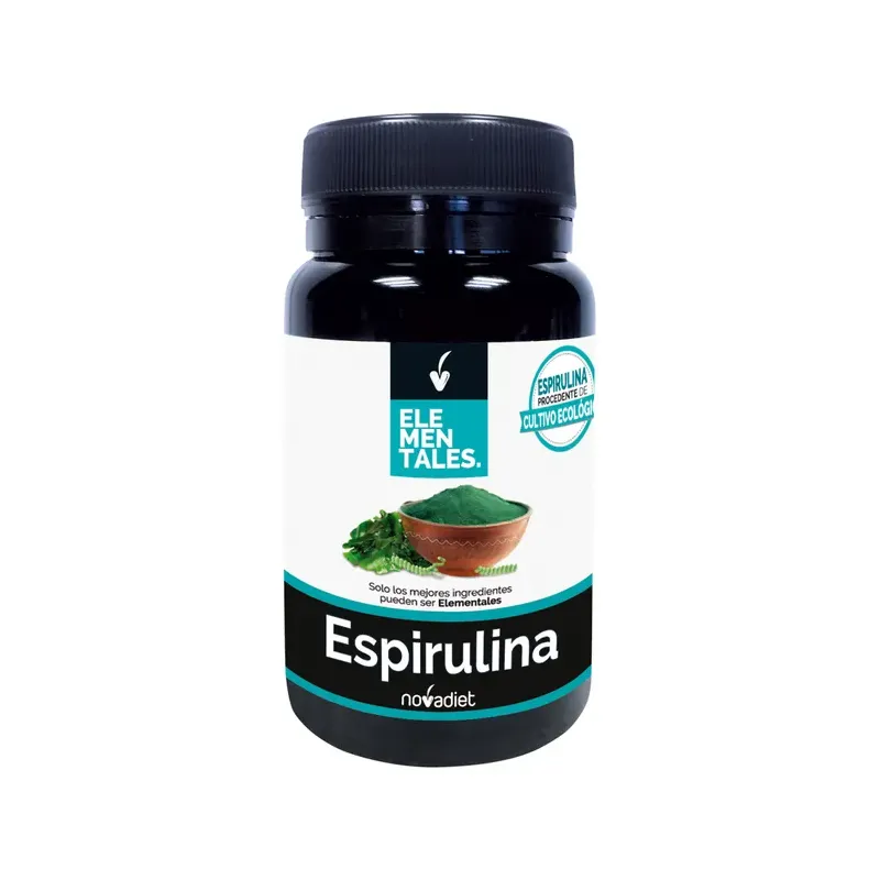 ESPIRULINA Envase de 60 cápsulas vegetales.