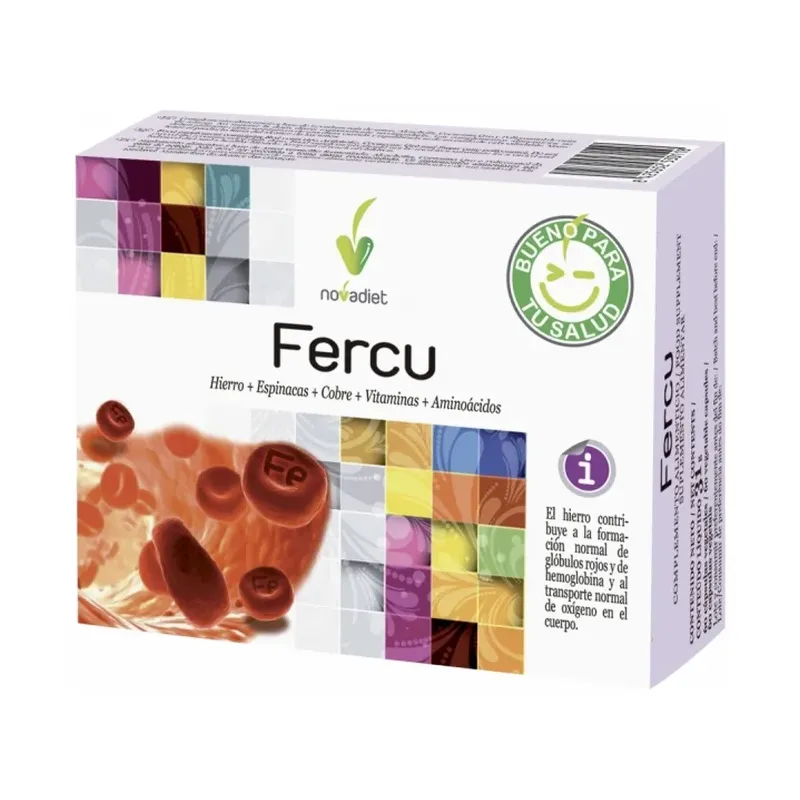 FERCU (CAPSULAS) Envase de 60 cápsulas vegetales.