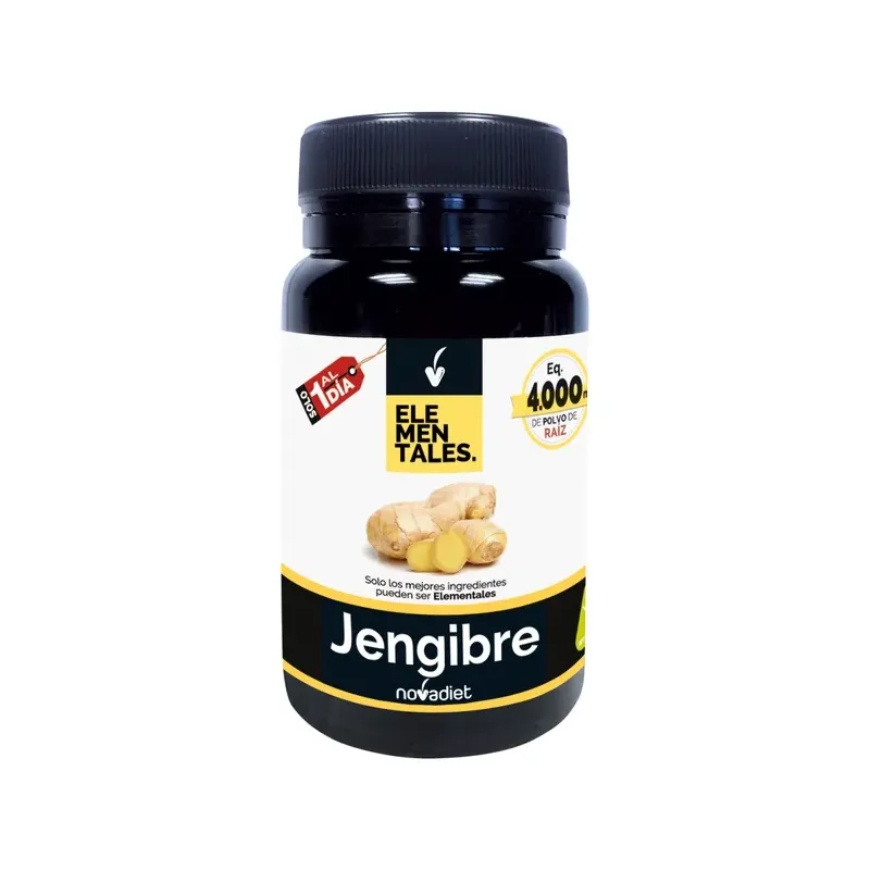 JENGIBRE Envase de 30 cápsulas vegetales.