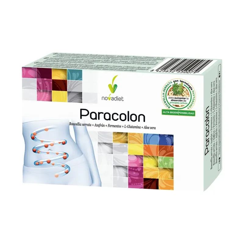 PARACOLON Envase de 15 cápsulas vegetales.