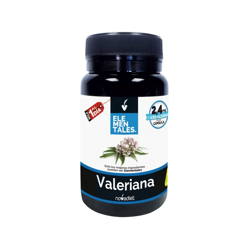 VALERIANA Envase de 30 cápsulas vegetales.