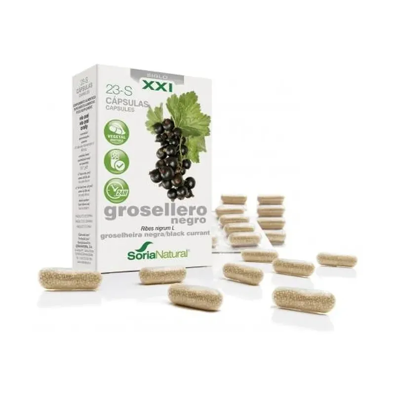 CAPSULAS 23S GROSELLERO NEGRO LIB.