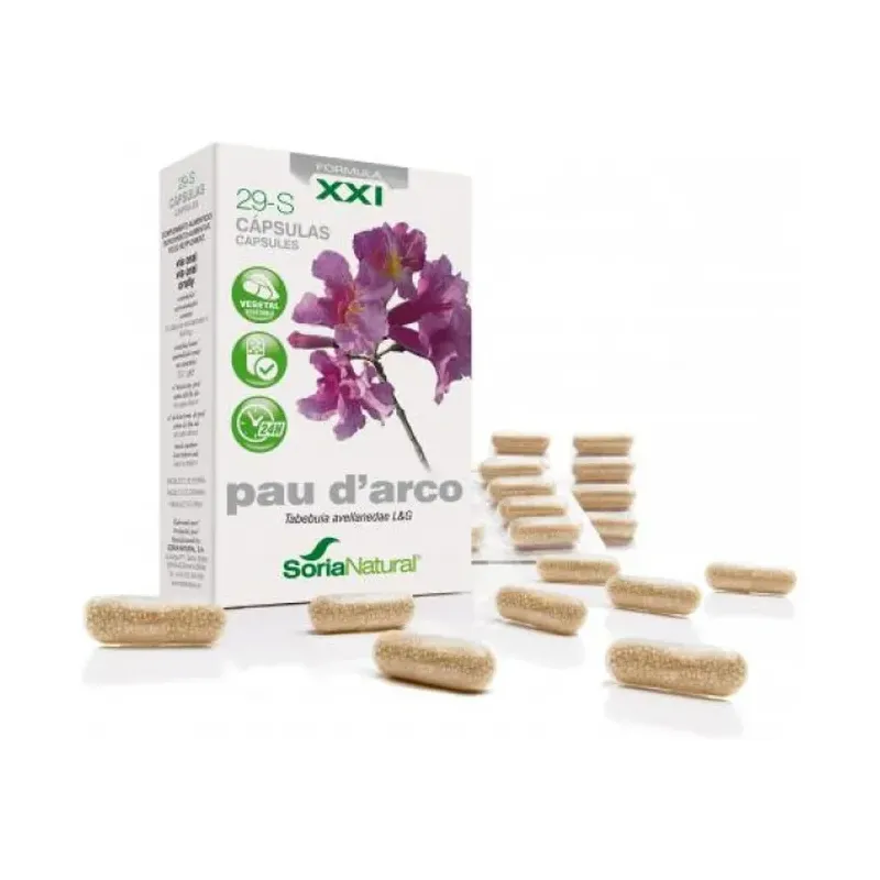 CAPSULAS 29S PAU D,ARCO LIB. PROL.