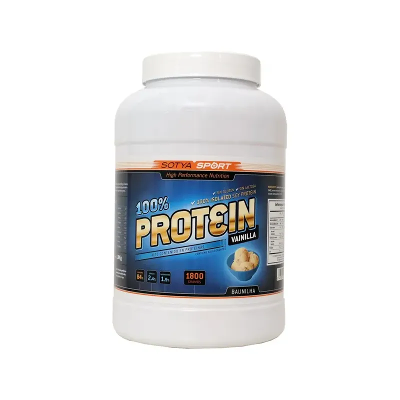 100% PROTEIN SOJA VAINILLA 1,8 KGRS