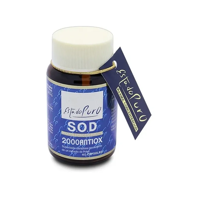 SOD  2000 ANTIOX 40CAP  ESTADO PURO