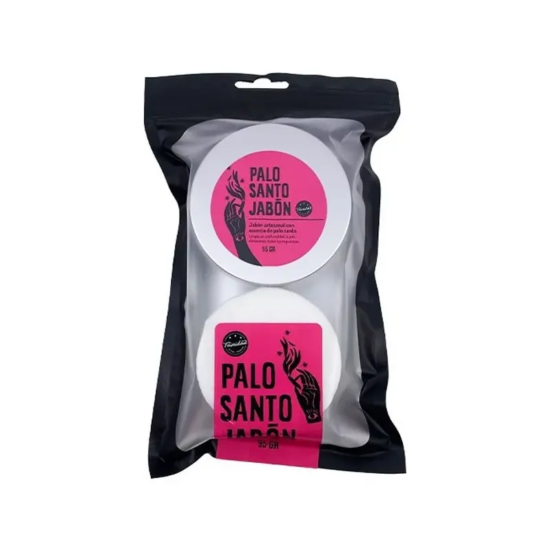 JABON PALO SANTO+ LATA BOLSA ZIP 95GR