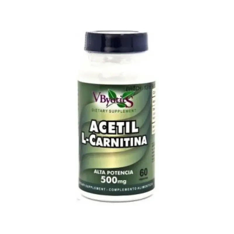 ACETIL L- CARNITINA CARNIPURE 500 MG. 60 CAPSULAS