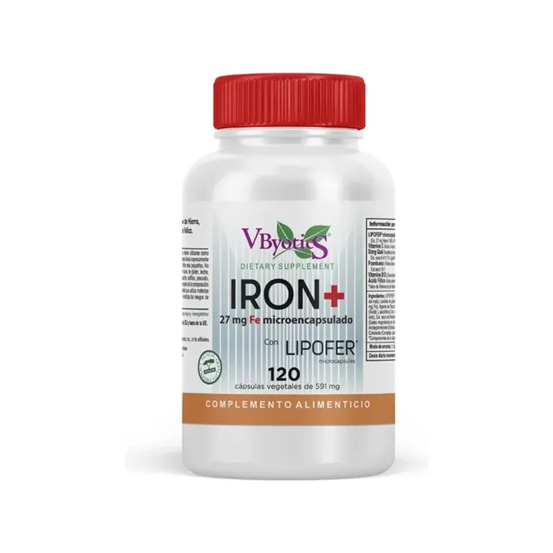 IRON+ HIERRO MICROCAPSULADO 120CAP