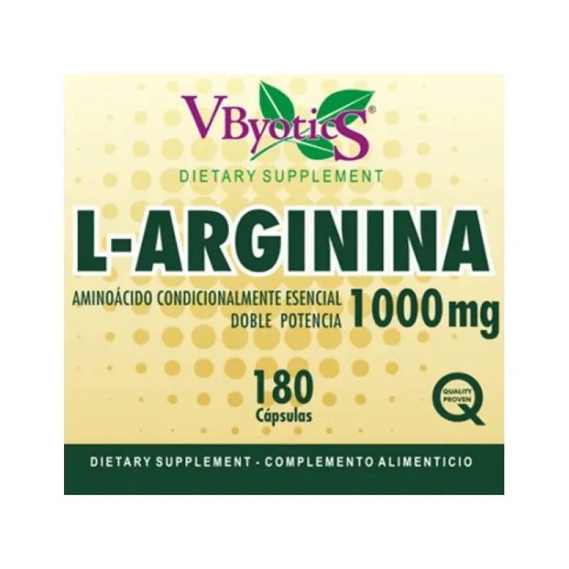 L- ARGININA 1000 MG. 180 CAPS.
