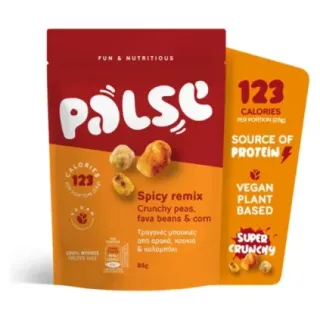 Snack Crujiente picante de guisantes, habas y maíz  OFERTA LOTE CADUCIDAD 11/05/27