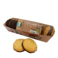 Galleta de naranja con fondo de chocolate ECO 220