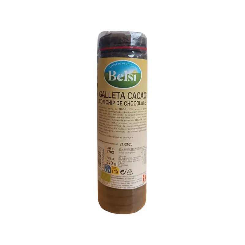 Galleta cacao chip de chocolate ECO 270 g