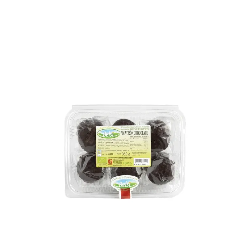 POLVORONES DE CHOCOLATE ECO 350 G