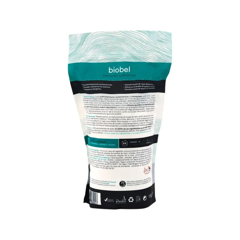 PERCARBONATO DE SODIO BLANQUEADOR 1 KG.