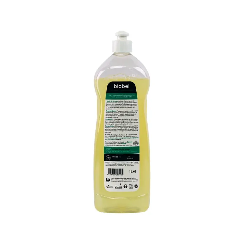 BIOBEL LAVAVAJILLAS 1 L.