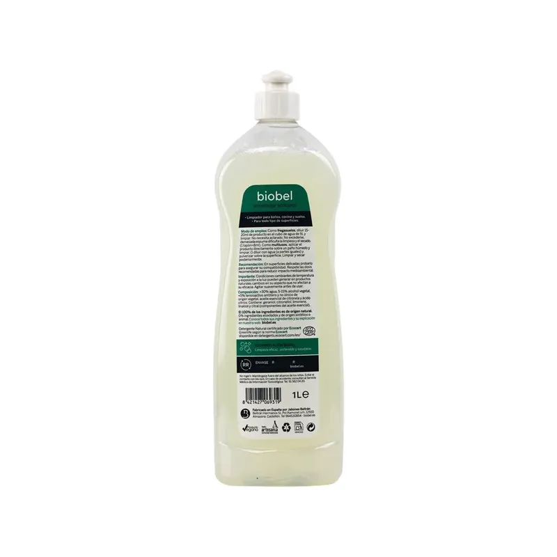 BIOBEL LIMPIAHOGAR 1 L.
