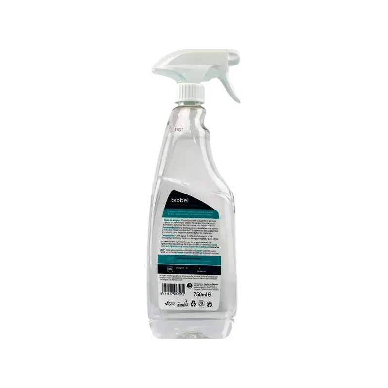 BIOBEL LIMPIACRISTALES SPRAY 750 ML