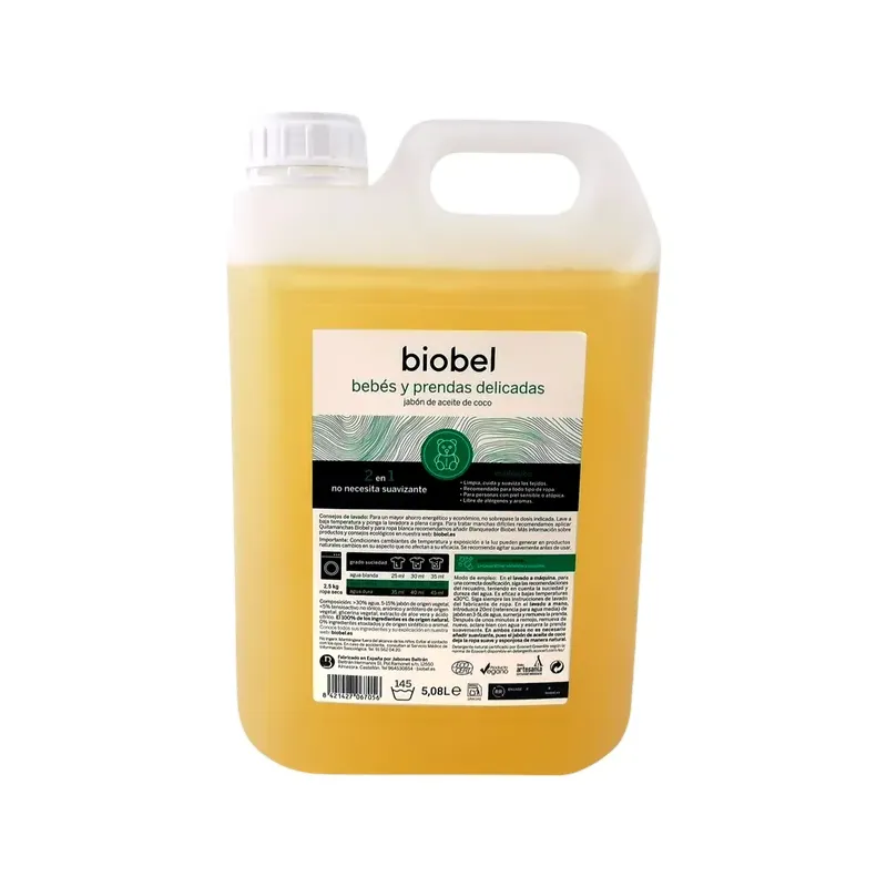 BIOBEL BEBES Y P.DELICADAS  5 L.