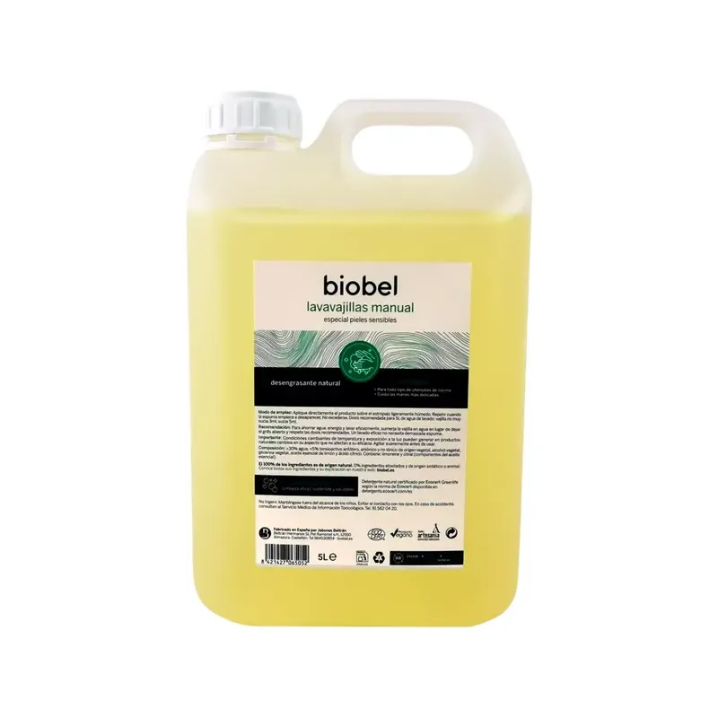BIOBEL LAVAVAJILLAS 5 L.