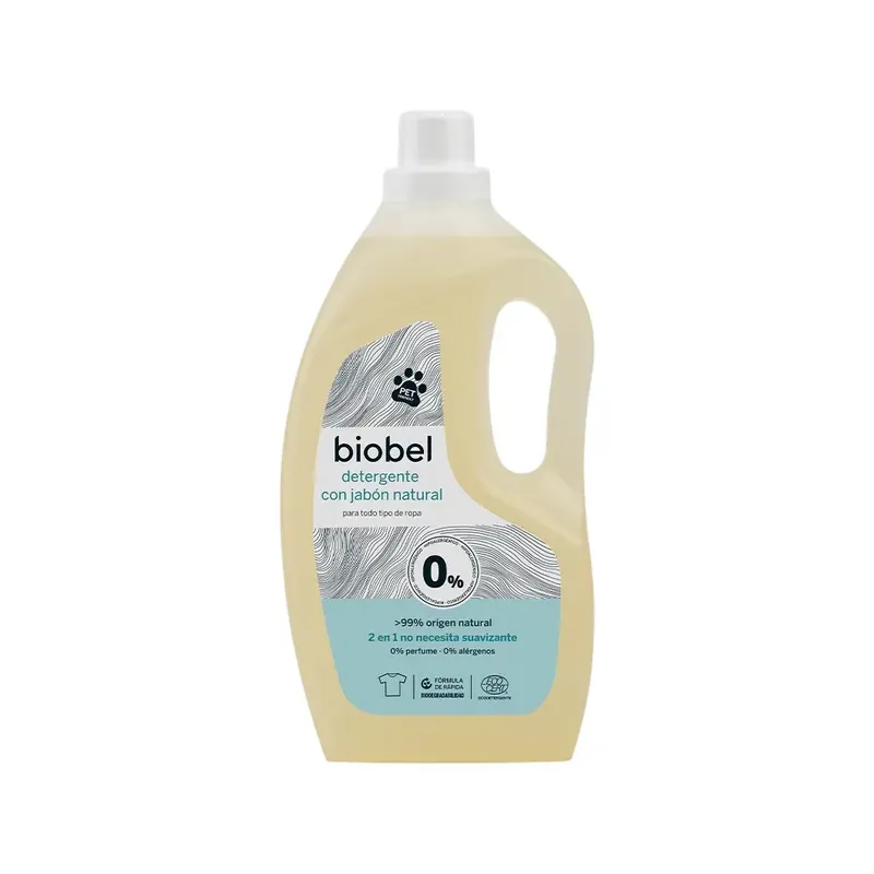 BIOBEL 0 % DETERGENTE 1,5 L.