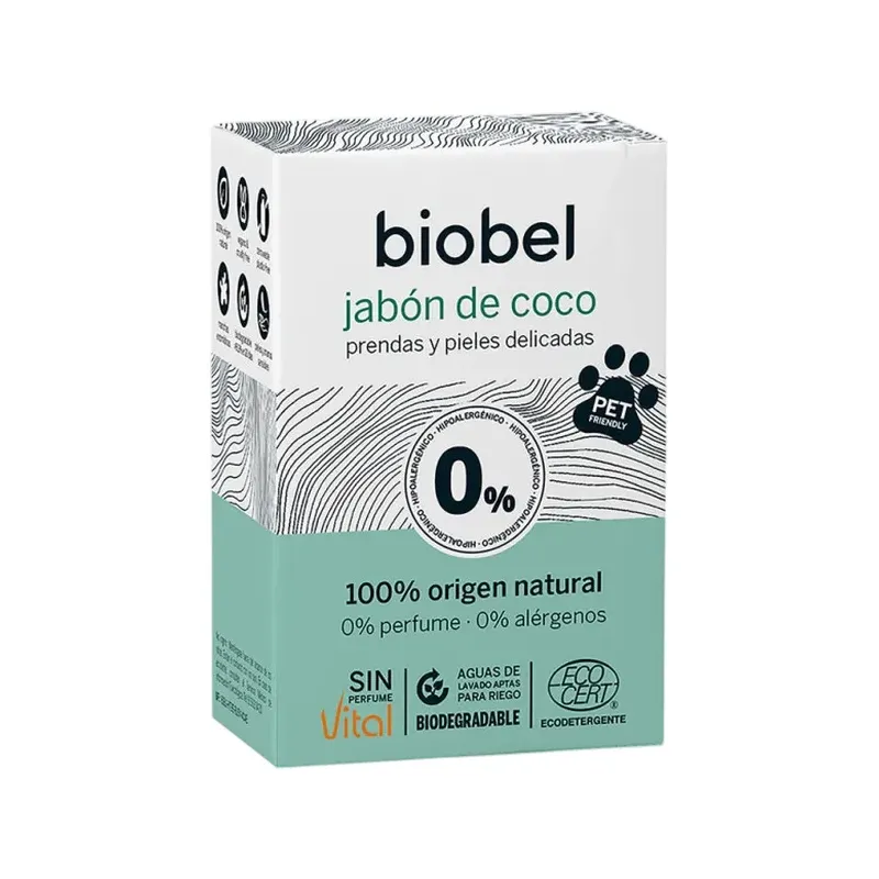 BIOBEL 0 % PASTILLA COCO 240GR