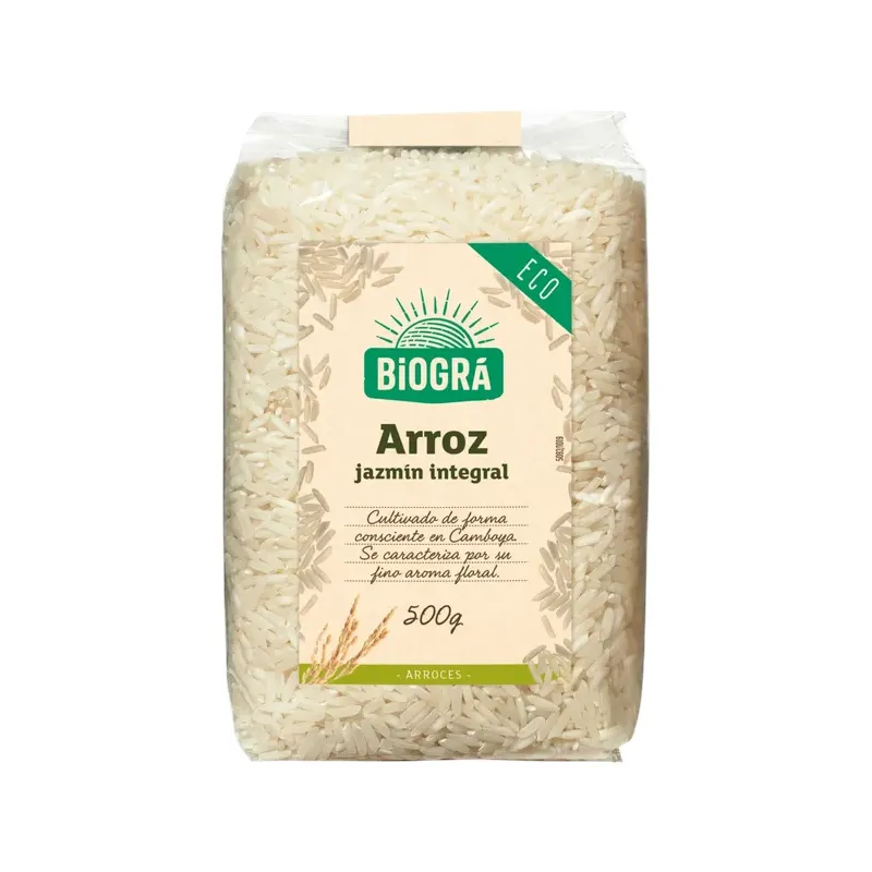 ARROZ JAZMÍN INTEGRAL 500G