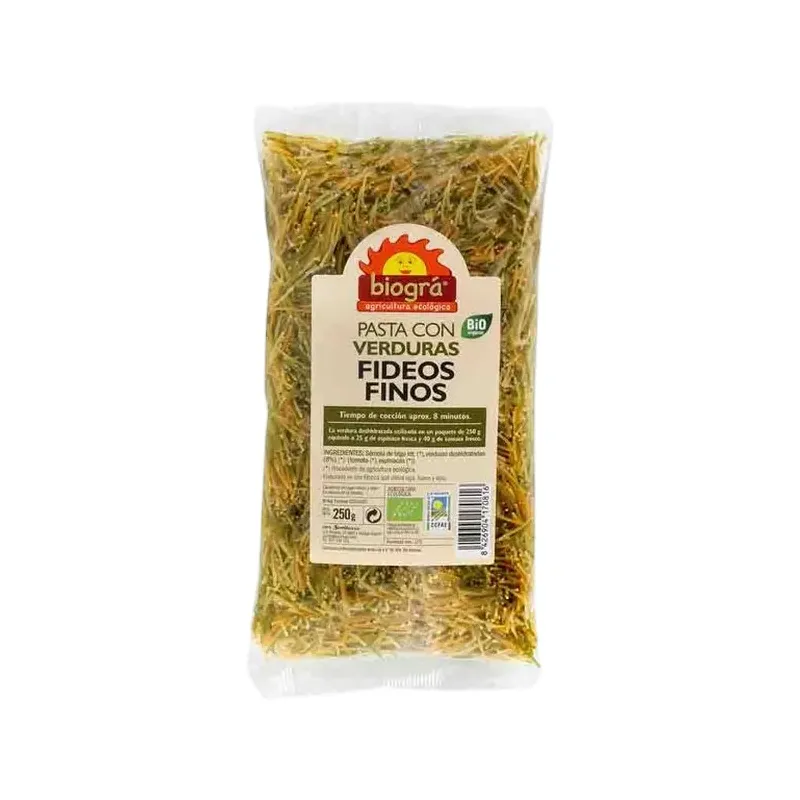 FIDEO FINO CON VERDURAS 250G