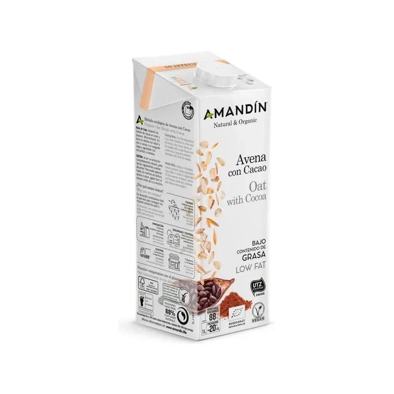 CAJA 6 UNDS BEBIDA AVENA CACAO 1L  OFERTA LOTE CADUCIDAD 26/10/26
