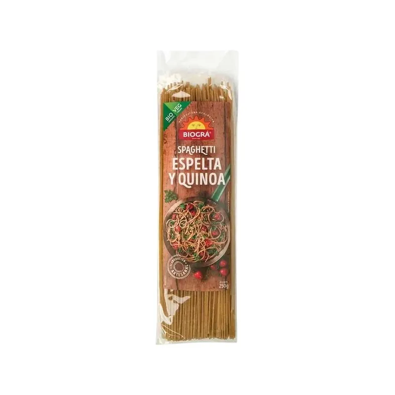 SPAGUETTI DE ESPELTA CON QUINOA 25