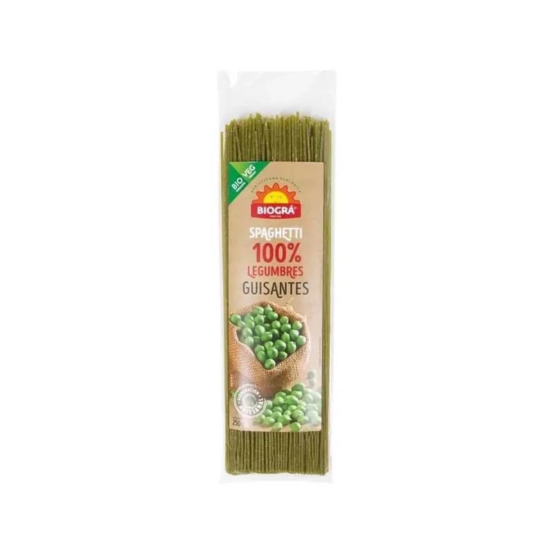 SPAGUETTI DE GUISANTES 250G