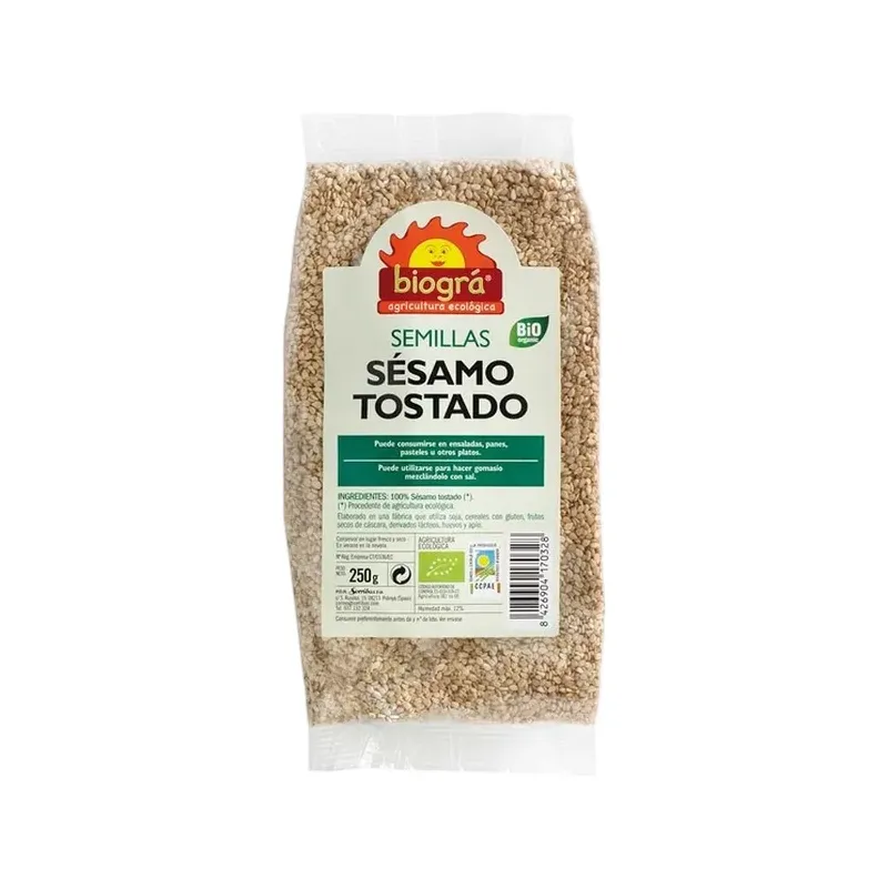 SESAMO TOSTADO 250G