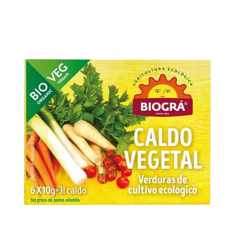 CALDO VEGETAL - CUBITOS 60G