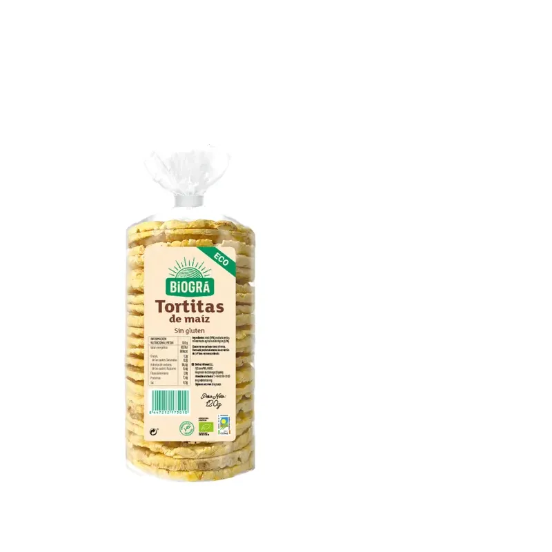 TORTITAS DE MAIZ 120G ECO S/ GLUTEN