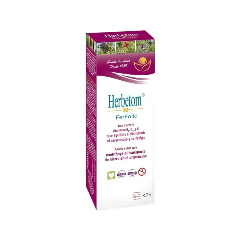 HERBETOM 3 FF JARABE  250 ML.