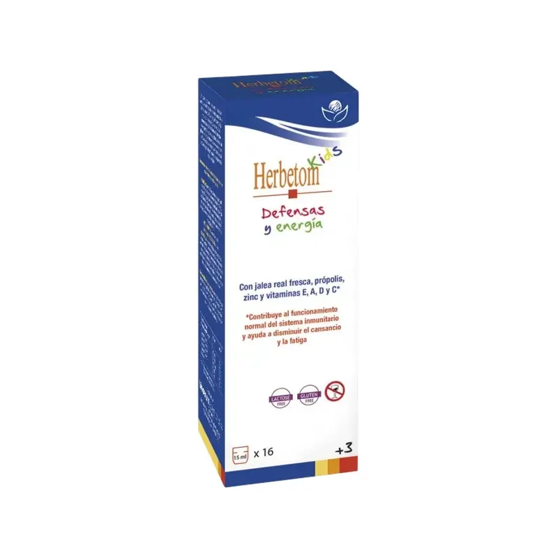 HERBETOM KIDS DEFENSAS Y ENERGIA 250ML