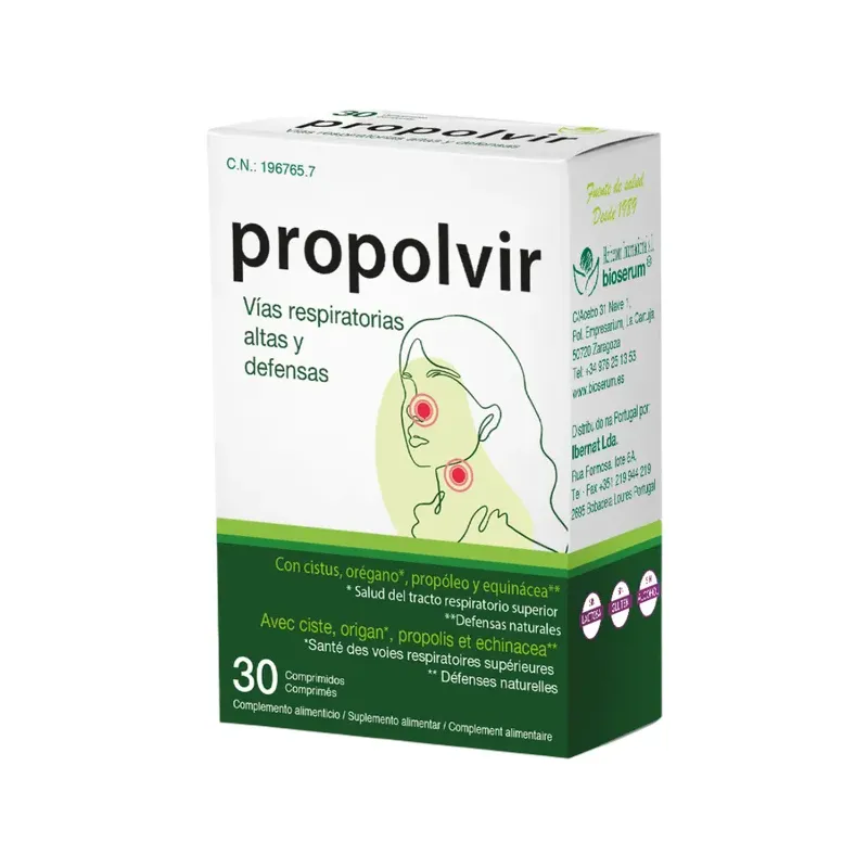 PROPOLVIR 30 COMPRIMIDOS