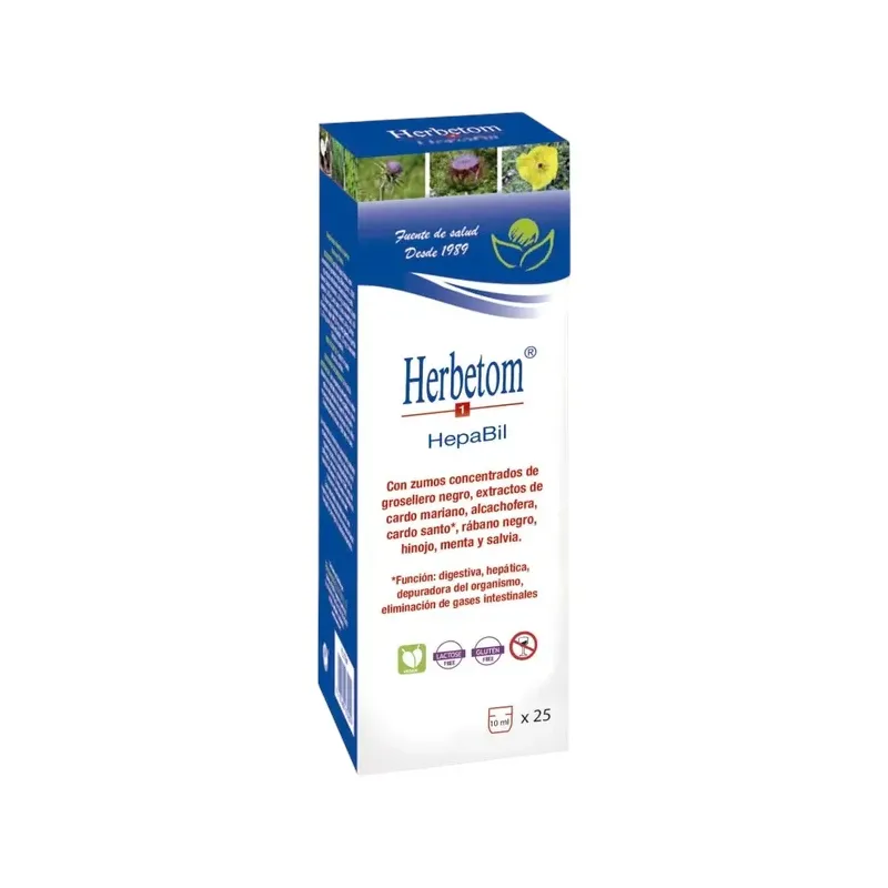 HERBETOM 1 HB  JARABE 250 ML.