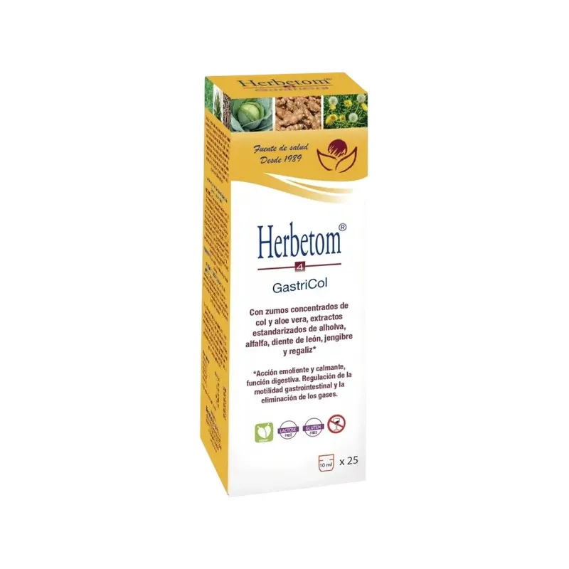 HERBETOM 4 GC JARABE 250 ML.