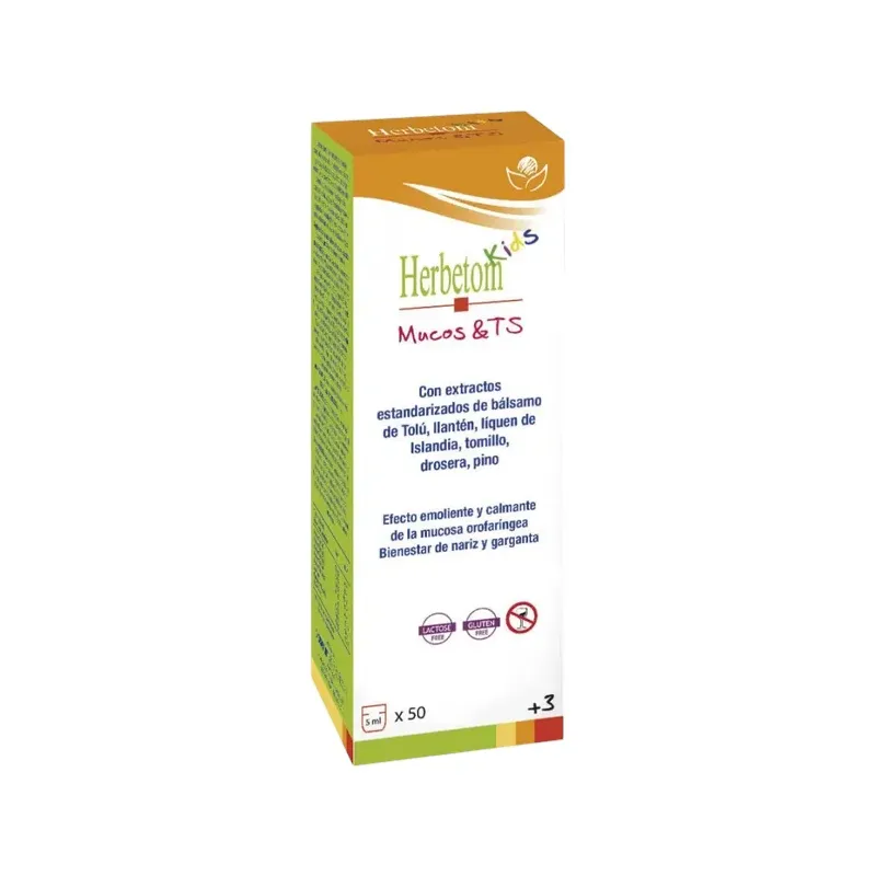 HERBETOM KIDS MUCOS & TS 250 ML.